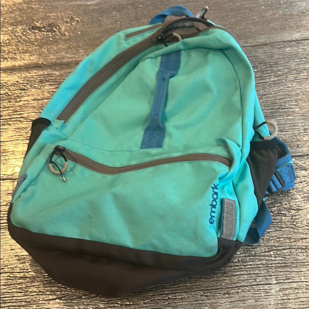 Kids Backpack - Blue and Black